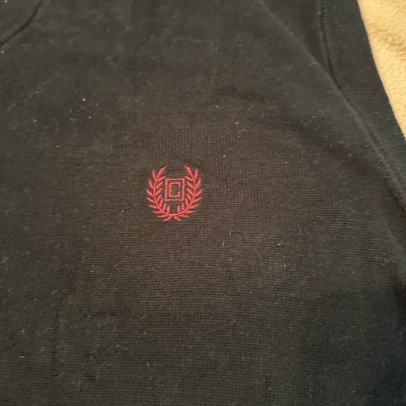 Chaps Navy Sweater Vest 3XLT - Picture 2 of 4